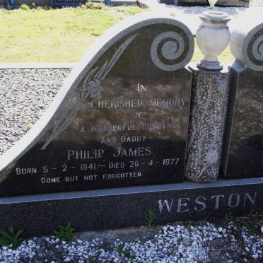 WESTON Phillip James 1941-1977