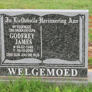 WELGEMOED Godfrey James 1949-2008