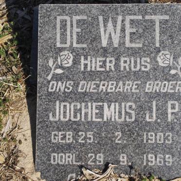 WET Jochemus J.P., de 1903-1969