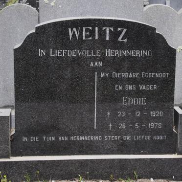 WEITZ Eddie 1920-1978