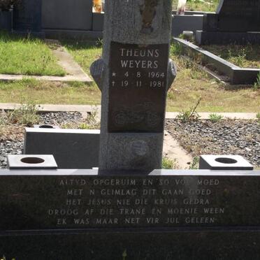 WEYERS Theuns 1964-1981