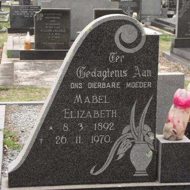 WET Mabel Elizabeth, de formely SMITH 1892-1970