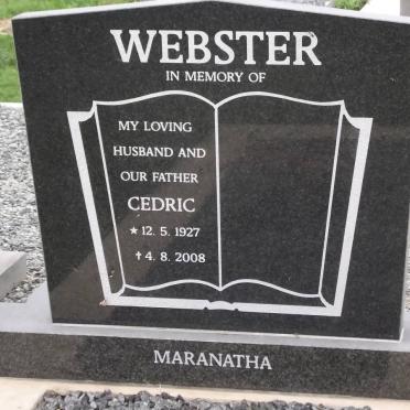WEBSTER Cedric C. 1927-2008