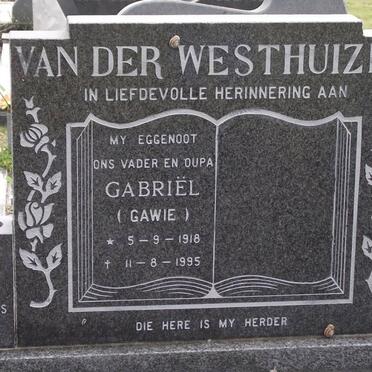 WESTHUIZEN Gabriel, van der 1918-1995