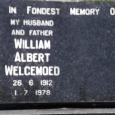 WELGEMOED William Albert 1912-1978