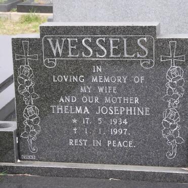 WESSELS Thelma Josephine 1934-1997