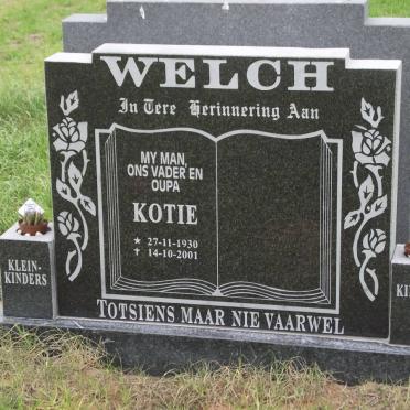 WELCH J. 1930-2001