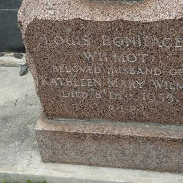 WILMOT Louis Boniface -1955