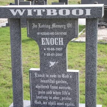 WITBOOI Enoch 1957-2007