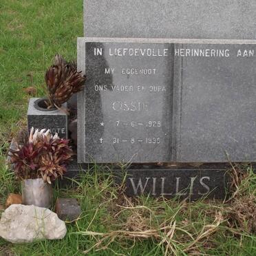WILLIS Oswald Arthur Leander 1928-1995