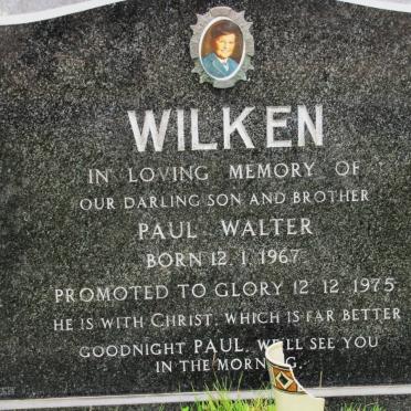 WILKEN Paul Walter 1967-1975