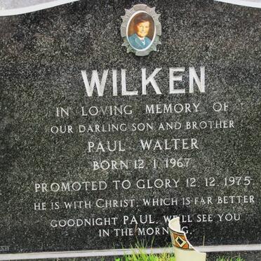WILKEN Paul Walter 1967-1975