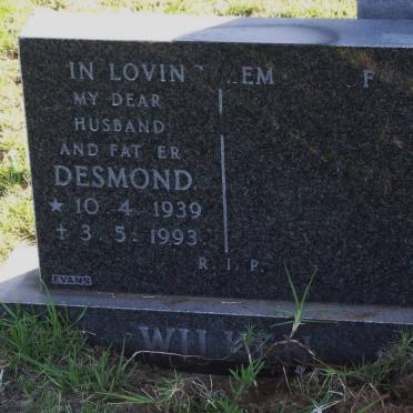 WILKEN Desmond 1939-1993