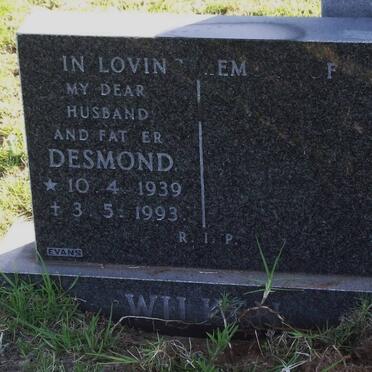 WILKEN Desmond 1939-1993