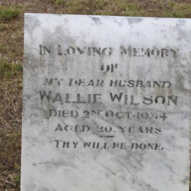 WILSON Wallie -1934