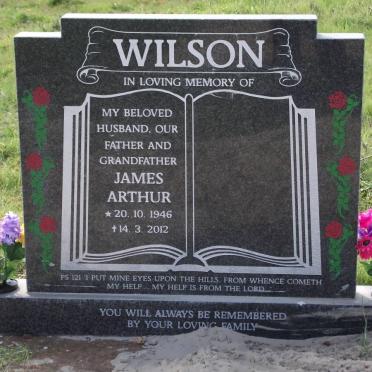 WILSON James Arthur 1946-2012