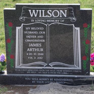 WILSON James Arthur 1946-2012