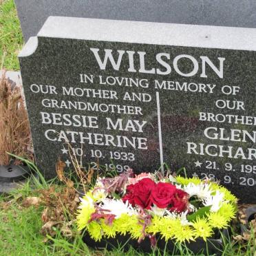 WILSON Bessie May Catherine 1933-1999 :: WILSON Glen Richard 1957-2005