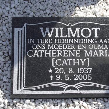 WILMOT Catherene Maria 1937-2005