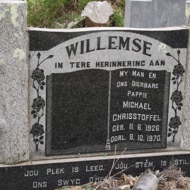 WILLEMSE Michael Chrisstoffel 1926-1970
