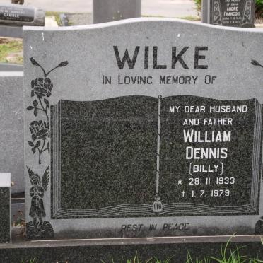 WILKE William Dennis 1933-1979