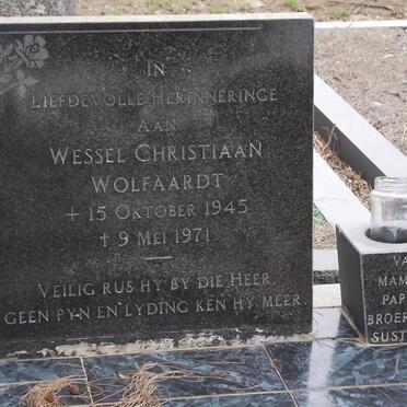 WOLFAARDT Wessel Christiaan 1945-1971