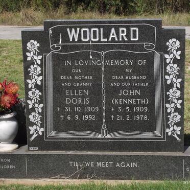 WOOLARD Ellen Doris 1909-1992 &amp; John 1909-1978