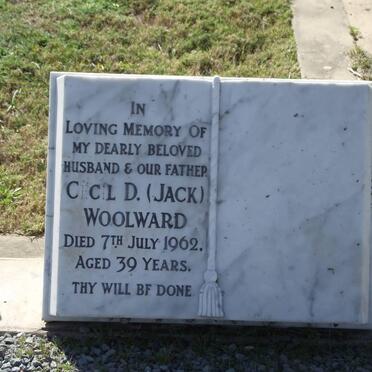 WOOLWARD Cecil D. -1962