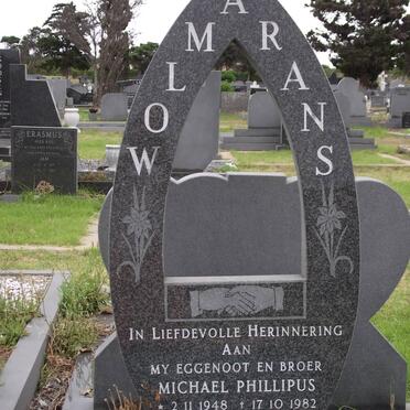 WOLMARANS Michael Phillipus 1948-1982