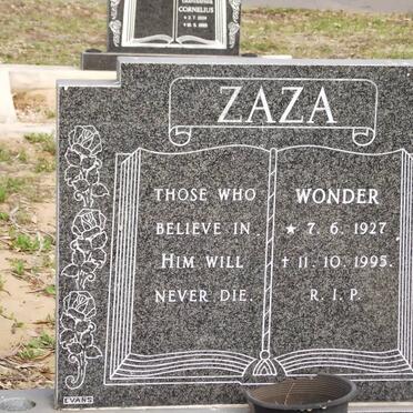ZAZA Wonder 1927-1995