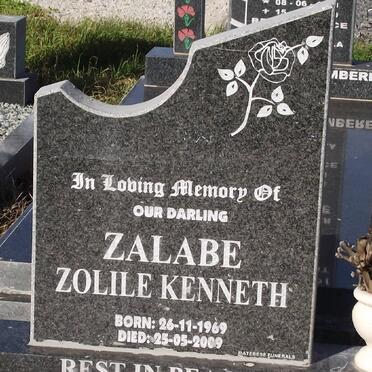 ZALABE Zolile Kenneth 1969-2009