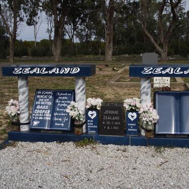 ZEALAND Mark Cooper 1969-1999 :: ZEALAND Jerome 1966-1967