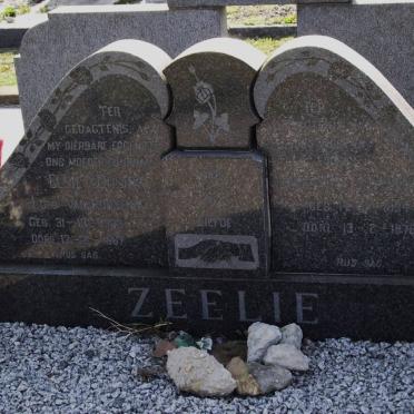 ZEELIE Johannes Petrus 1894-1976 &amp; Elsie Rosina 1903-1967