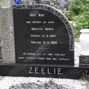ZEELIE Dorkas Maria 1897-1969