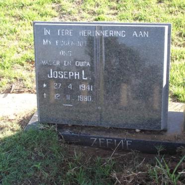 ZEELIE Joseph L. 1941-1990