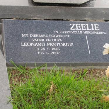 ZEELIE Leonard Pretorius 1946-2007
