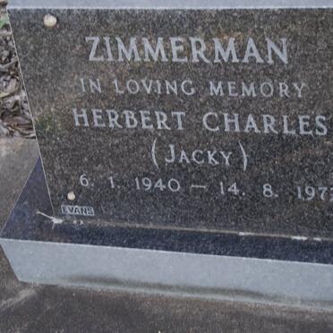 ZIMMERMAN Herbert Charles 1940-1972
