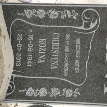 ZINI Christina Kozina 1941-2013