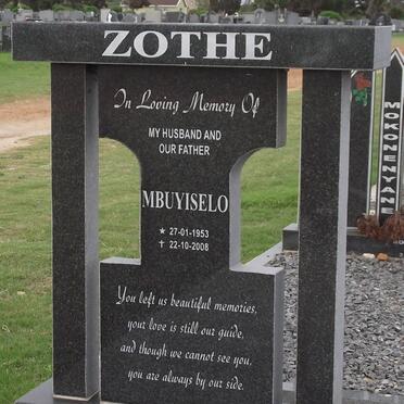 ZOTHE Mbuyiselo 1953-2008