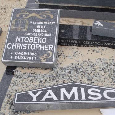 YAMISO Ntobeko Christopher 1968-2011