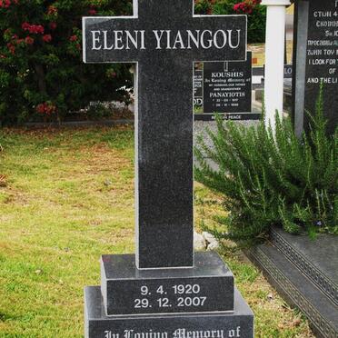 YIANGOU Eleni 1920-2007