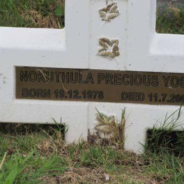YOSE Nokuthula Precious 1978-2005