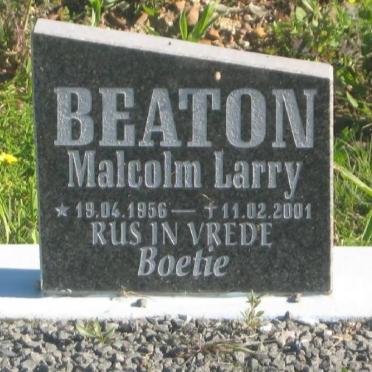 BEATON Malcolm Larry 1956-2001