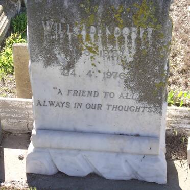 ADENDORFF Will 1913-1976