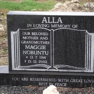 ALLA Maggie Nobuntu 1914-2002