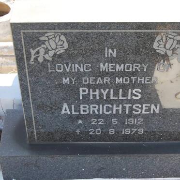 ALBRIGHTSEN Phyllis 1912-1979