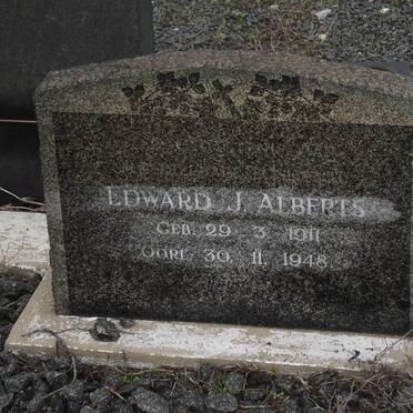 ALBERTS Edward J. 1911-1948