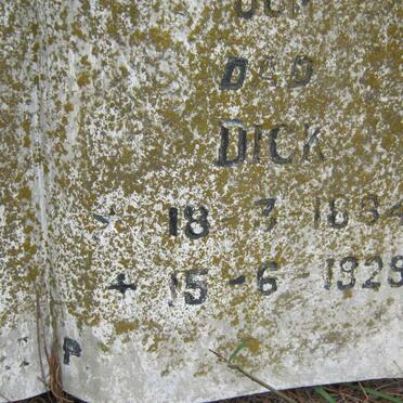 ALLISON Dick 1884-1929 &amp; Johanna 1885-1962