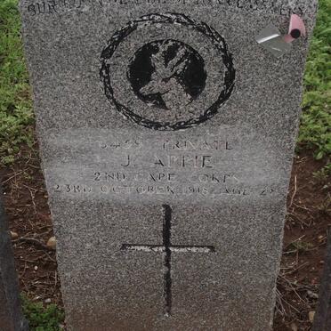 APPIE J. -1918