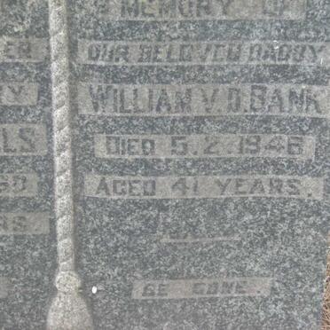 BANK William, v.d. -1946 &amp; Hester SAMUELS -?
